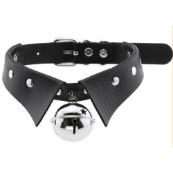 Joy Jewels Collier ras de cou avec Grelot Jing Noir